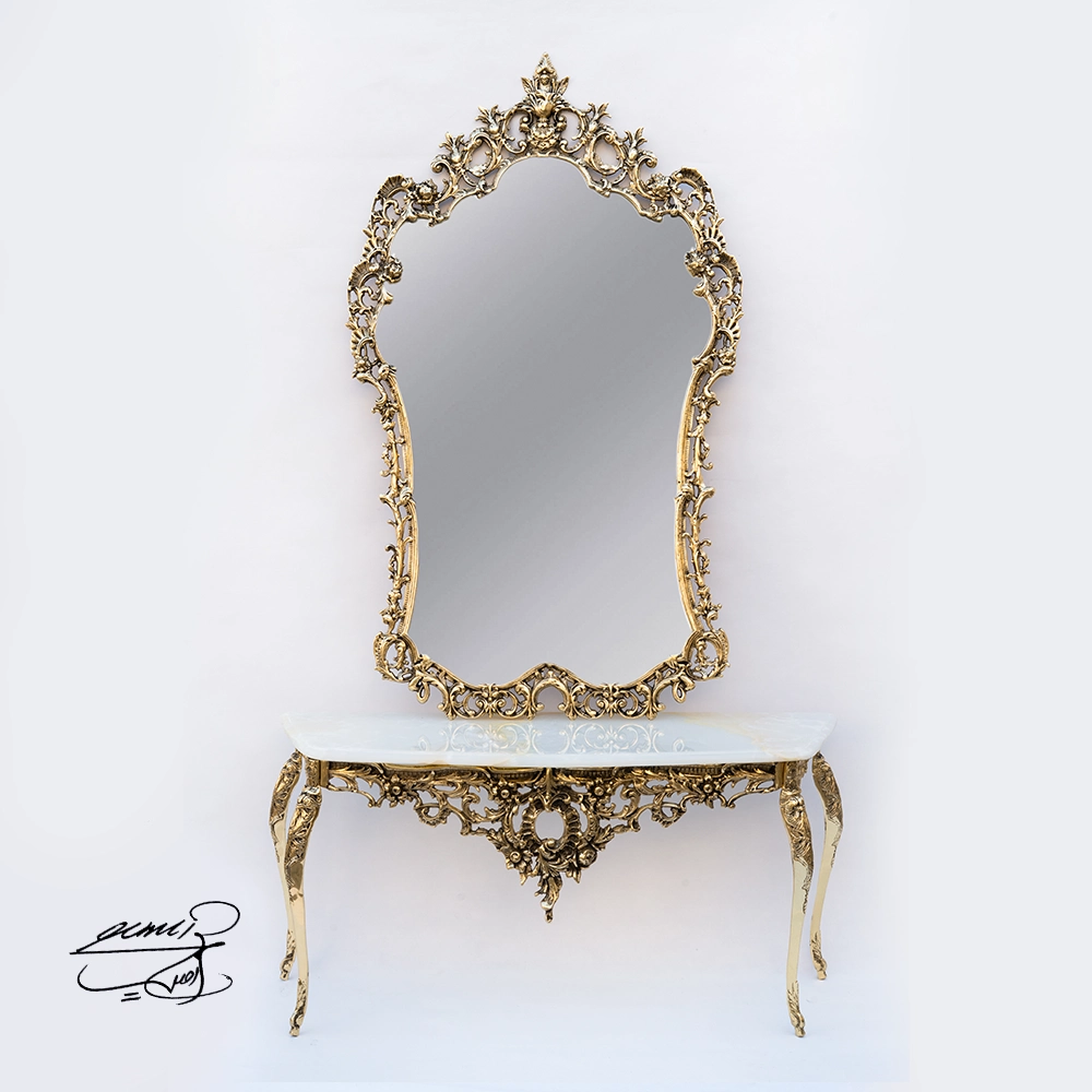 خریدار آینه کنسول برنزی کیست و چگونه می‌توان این کالای دکوراتیو را سریع و با قیمت بالا فروخت؟