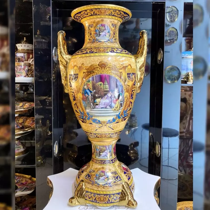 خریدار گلدانهای بلند چینی کجاست و چگونه این آثار دکوراتیو را با بالاترین قیمت بفروشیم؟